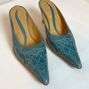 Pazzo  Kadola 2  Mules size 7 Made in Brazil